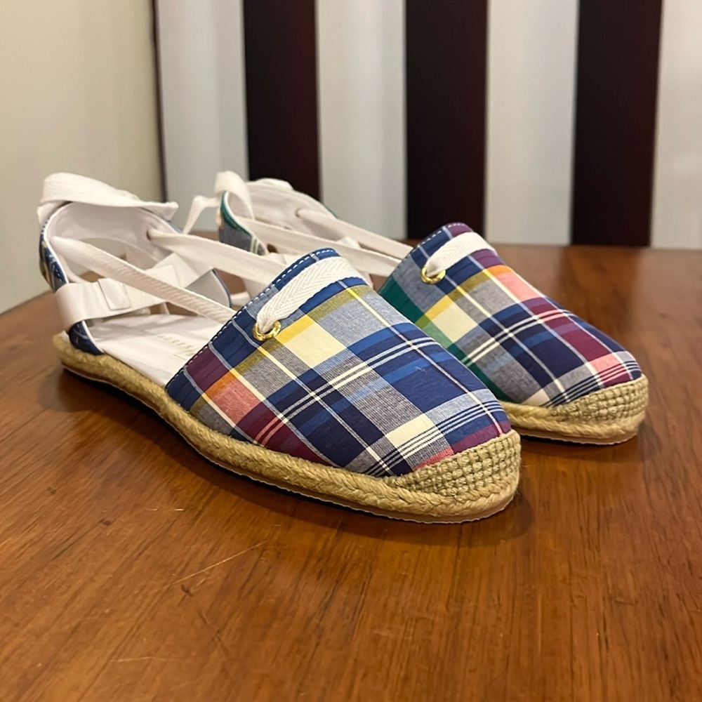 Polo Ralph Lauren Uma Flat Mule Shoes Sandals Youth GS new Girls Size 4